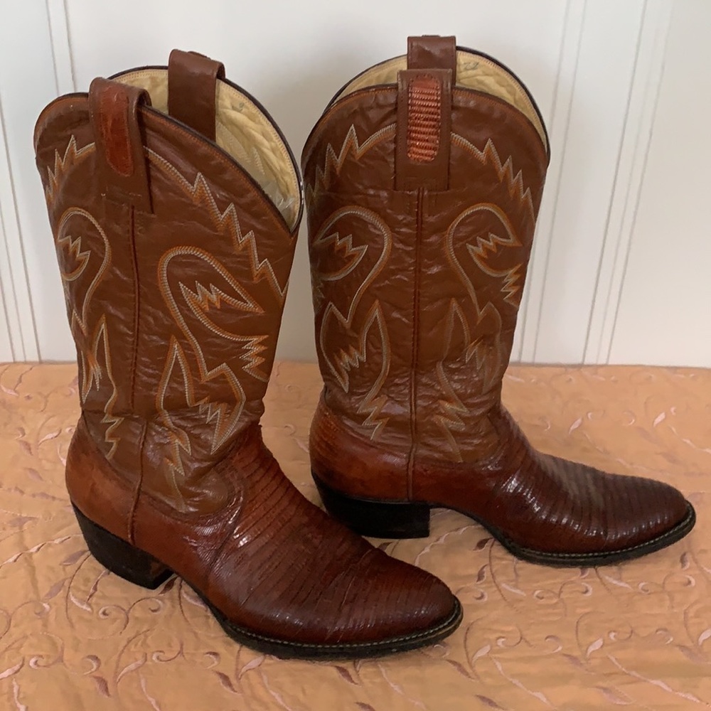 Vintage Montana Mexican Cowboy Boots